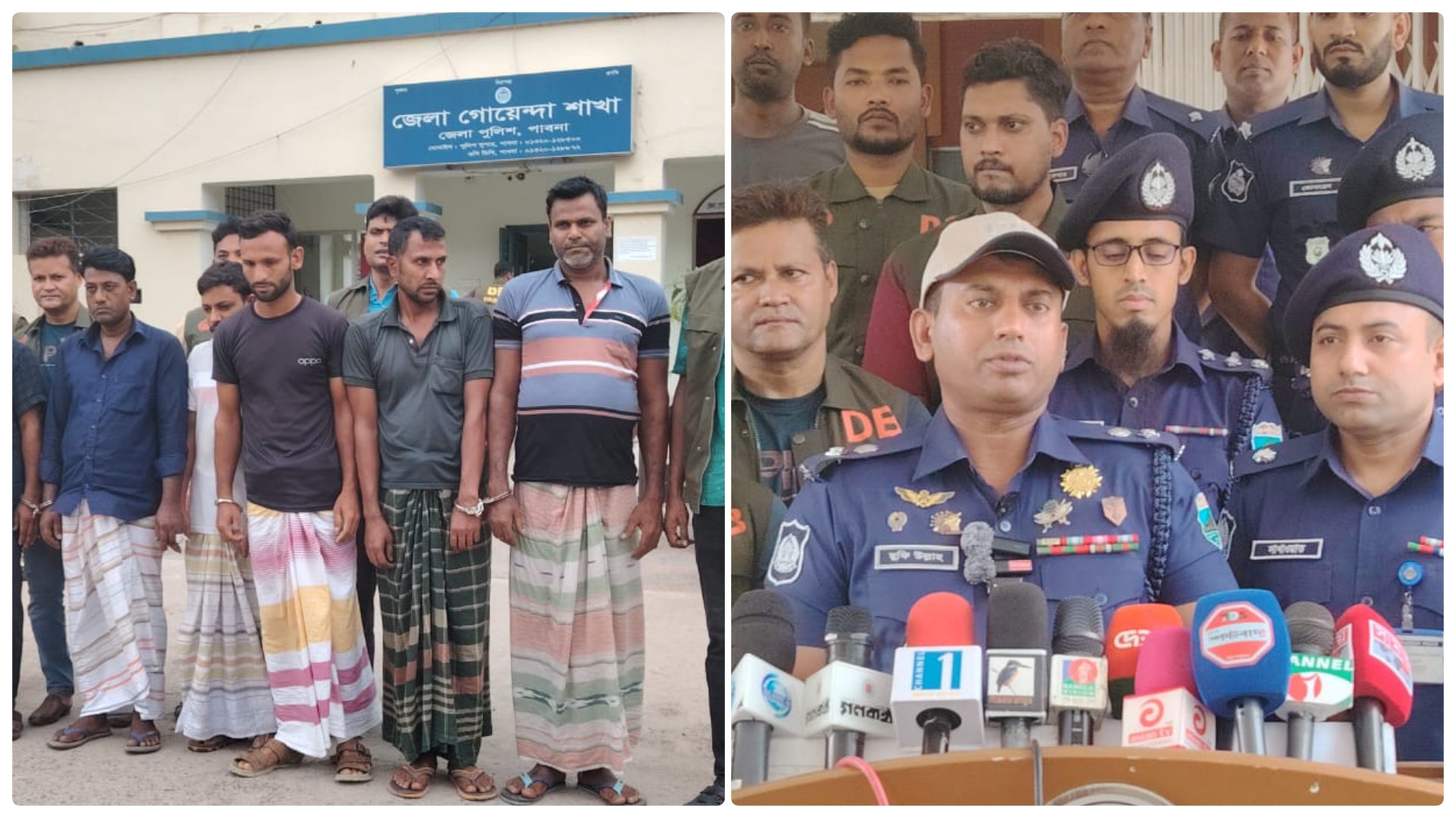 পাবনায় ট্রান্সফরমার চুরি: ডিবির অভিযানে চক্রের ৬ সদস্য গ্রেফতার